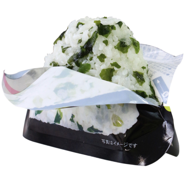 Kulka ryżowa Wakame Onigiri po przygotowaniu