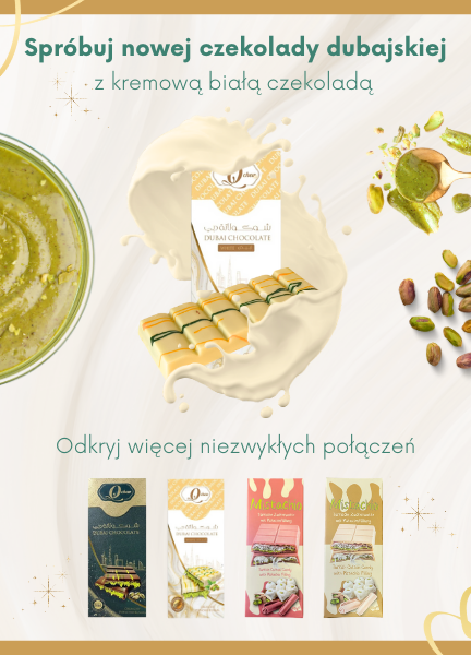 Już teraz możesz spróbować tiktokowego fenomenu - Dubai Chocolate!