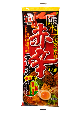 Ramen Kumamoto Aka Kara z miso i chili, bardzo ostry 103g - Itsuki