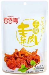 Dried Beancurd hand shredded snack BBQ Flavor, wegetariańskie przekąski z suszonego tofu 112g - Joytofu XiangXiangZui