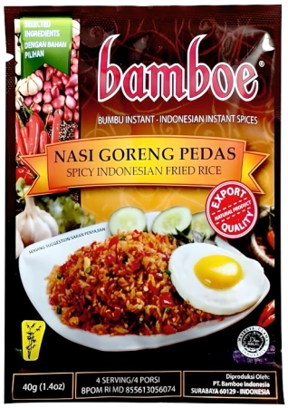 Przyprawa, pasta do dania Nasi Goreng Pedas 40g - Bamboe