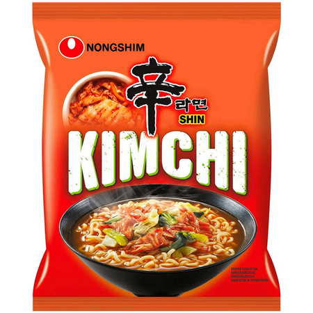 Zupa instant Shin Kimchi Ramyun, ostra 120g Nongshim