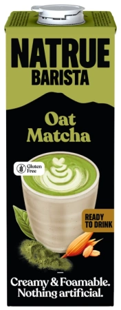 Napój, mleko owsiane Matcha wegańskie Oat Matcha Drink 6 x 1l - Natrue Barista