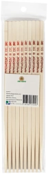 Pałeczki bambusowe kwadratowe 24 cm (10 par) Jade Temple