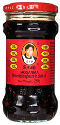 Fermentowana czarna soja w oleju chili 280g - Lao Gan Ma
