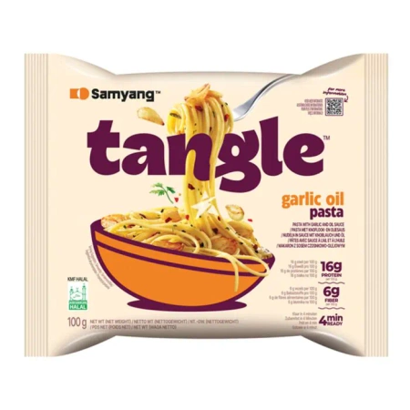 Danie makaron z sosem czosnkowym Tangle 105g - Samyang