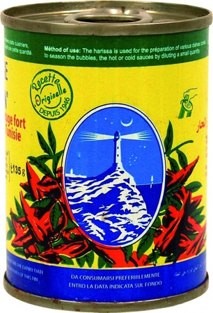 Pasta Harissa ostra (chili 87%) 135g - Le Phare Du Cap Bon