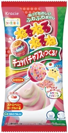 Neru Neru Nerune x Chupa Chups, pianka o smaku truskawek 22g - Kracie