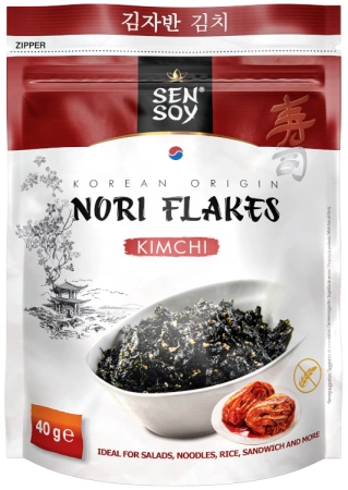 Płatki Nori Flakes Kimchi 40g - Sen Soy