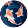 Duża japońska miska do ramenu ryby Koi 21,5 x 8 cm - Emro