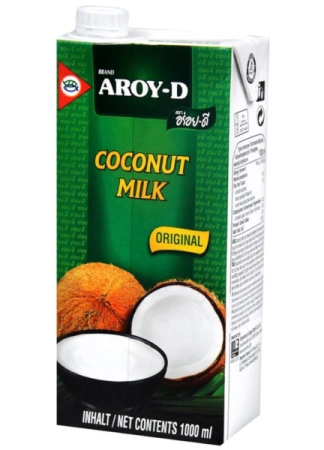 Mleko kokosowe (70% wyciągu z kokosa) 1L w kartonie AROY-D
