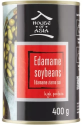 Fasola edamame, ziarna soi w zalewie 400g - House of Asia