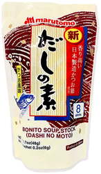Shin Katsuo Dashi no Moto, bulion z tuńczyka bonito w proszku 48g (8 x 6g) - Marutomo