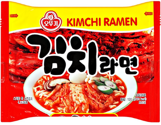 Zupa makaronowa Kimchi Ramen, średnio ostra 120g - Ottogi