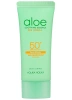 Aloe CICA Waterproof Sunscreen SPF 50+ PA++++ Wodoodporny krem przeciwsłoneczny o działaniu kojącym i nawilżającym 100ml Holika Holika