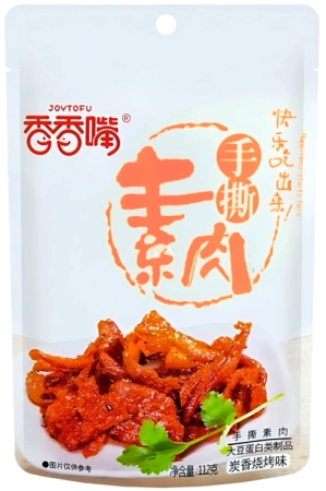 Dried Beancurd hand shredded snack Five Spice Flavor, wegetariańskie przekąski z suszonego tofu 112g - Joytofu XiangXiangZui