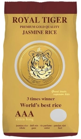 Ryż jaśminowy Gold AAA Extra long Royal Tiger 1kg