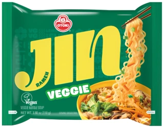 Zupa makaronowa Jin Ramen Veggie, lekko pikantna 110g - Ottogi