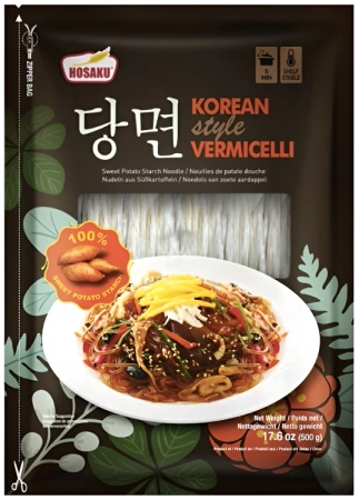 Makaron vermicelli ze słodkich ziemniaków 500g - Hosaku