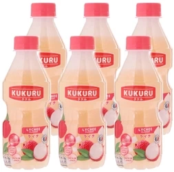 Napój jogurtowy z dodatkiem Nata de Coco Lychee 6 x 280ml – Kukuru