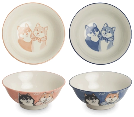 Zestaw misek do ramenu Shiba, 6 elementów - Edo Japan