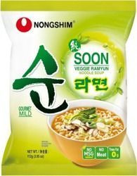 Zupa Soon Veggie Ramyun, lekko pikantna 112g - Nongshim