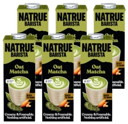 Napój, mleko owsiane Matcha wegańskie Oat Matcha Drink 6 x 1l - Natrue Barista