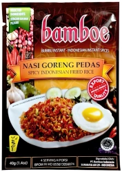 Przyprawa, pasta do dania Nasi Goreng Pedas 40g - Bamboe