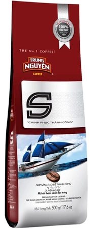 Zestaw do kawy po wietnamsku Kawa S Blend 500g + mleczko skondensowane 397g + zaparzacz 150ml - Trung Nguyen