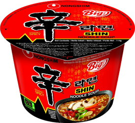 Zupa instant Shin Ramyun, duża micha 114g - Nongshim
