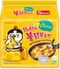 Ramyun Buldak o smaku ostrego kurczaka z serem, ogniście ostry 5x140g - Samyang