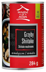 Grzyby shiitake w zalewie 284g - House of Asia