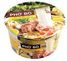 Zupa Pho Bo wołowa z makaronem ryżowym 65g - MAMA