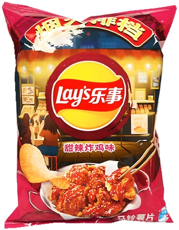 Chipsy ziemniaczane Sweet Spicy Fried Chicken Flavour 70g - Lays