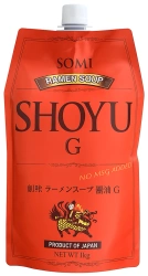 Koncentrat bulionu na bazie sosu sojowego do zupy ramen Shoyu 1kg - Somi