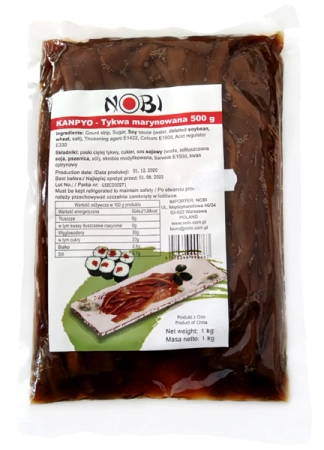 Tykwa Kanpyō w zalewie karmelowej 1kg Nobi