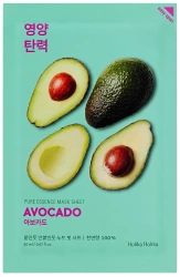 Pure Essence Mask Sheet - Avocado 23ml - nawilżająca i przywracająca elastyczność maska w płachcie z ekstraktem z awokado - Holika Holika