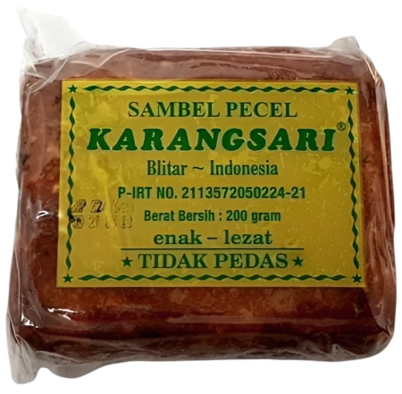 Sos orzechowy pikantny Sambal Pecel Pedas 200g - Karangsari