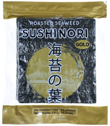 Glony Yaki Sushi Nori Gold, 50 szt. - Nobi