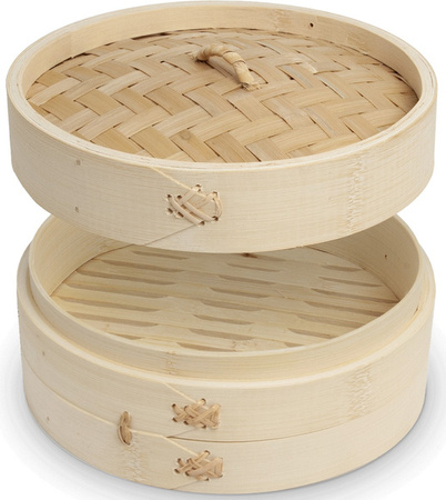 Parowar bambusowy okrągły 1-piętrowy, średnica 15 cm Emro Aziatica