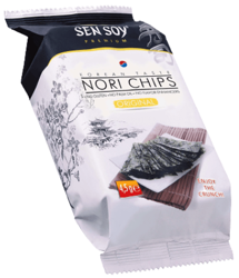 Chipsy Nori Original z solą 4,5g - Sen Soy