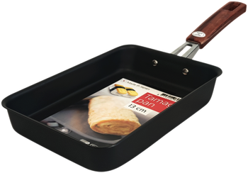 Patelnia stalowa do tamago - mała (19 x 13 cm) Emro Aziatica