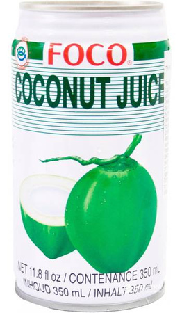 Sok z młodego kokosa 350ml - Foco