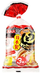 Zupa Yude Udon świeży makaron 3x209g - Itsuki