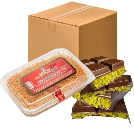 Ciasto Kataifi Kadayif prażone do dubajskiej czekolady viral 16 x 200g - 3,2KG Gazioglu