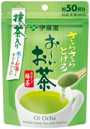 Rozpuszczalna zielona herbata Oi Ocha z matchą 40g - Itoen
