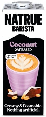 Napój, mleko owsiane kokosowe wegańskie Oat Coconut Drink 1l - Natrue Barista