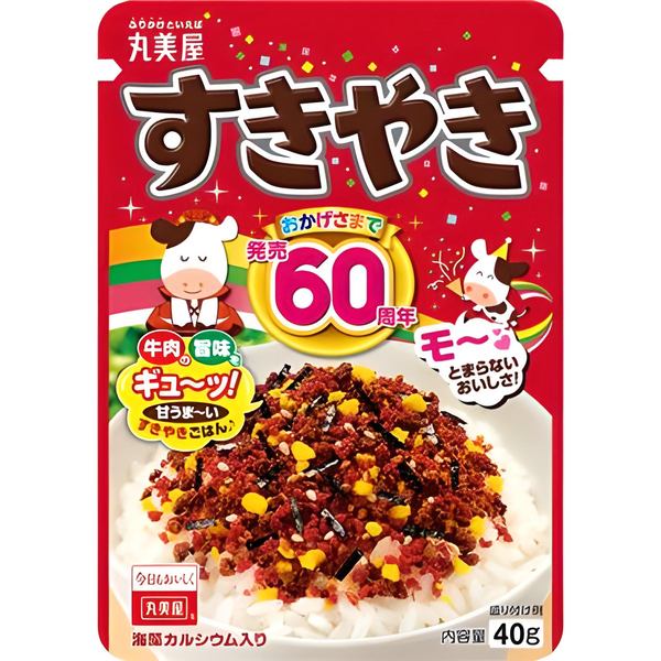 Furikake Sukiyaki, posypka do ryżu 40g - Marumiya