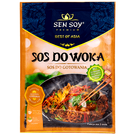 Sos do dań z woka, łagodny 80g - Sen Soy