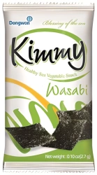 Snacki z alg morskich Kimmy Wasabi 2,7g - Dongwon Yangban